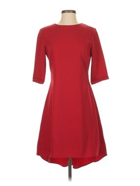 Nha Khanh Chic Red High-Low Casual Summer Dress Size 4